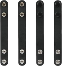 TACNEX Duty Belt Keepers with Double Snaps for 1.5"/1.75"/2"/2.25" Wide Leather 