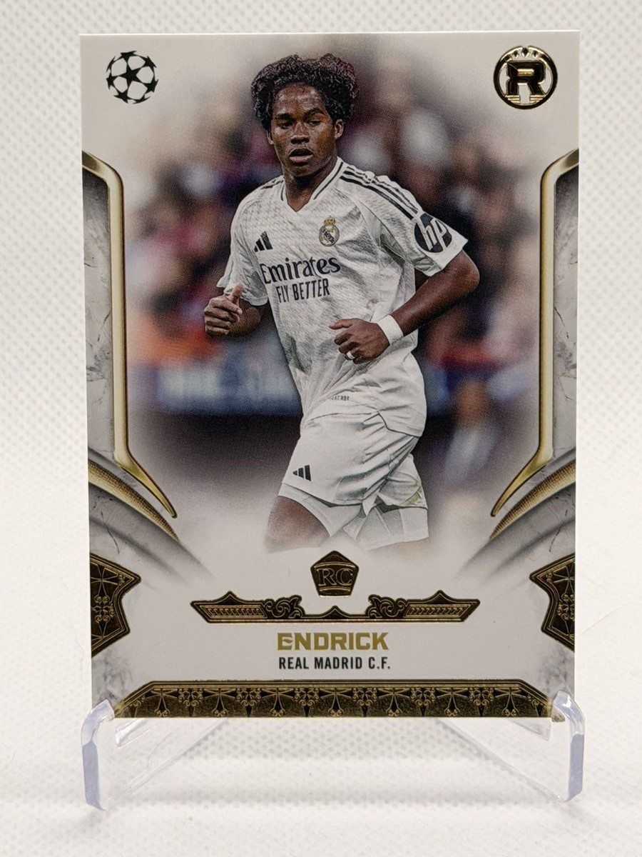 Endrick RC 2024-25 Topps UEFA Club Competitions Reverence Base 