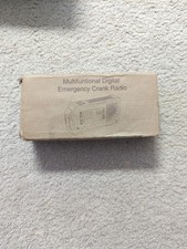 Multifunctional Digital Emergency Crank Radio - Open Box