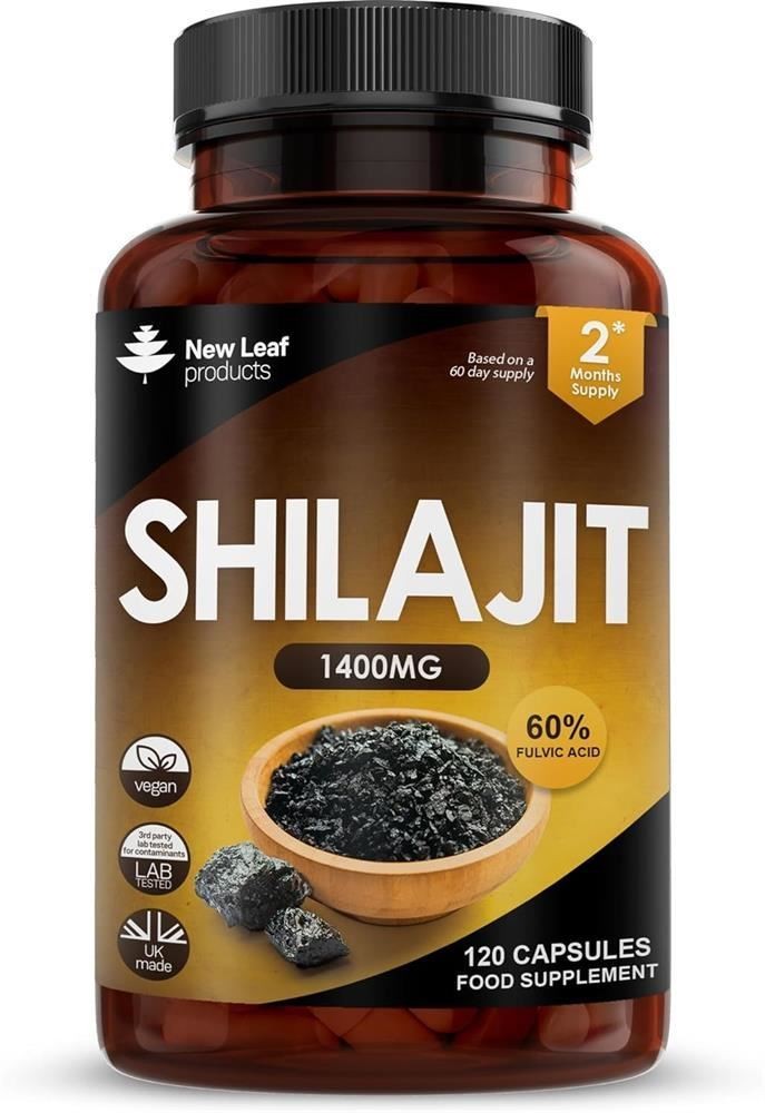 New Leaf Product Shilajit 1400Mg Supplement Pure Himilayan Shilajit 60% Fulvic Acid - Image 5