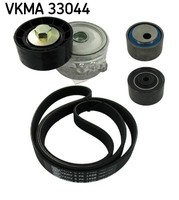 Keilrippenriemensatz FÜR CitroËN Jumpy I (U6U ) - SKF Vkma 33044