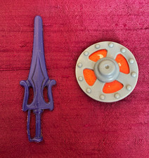 Vintage MOTU Skeletor Sword and He-Man Shield