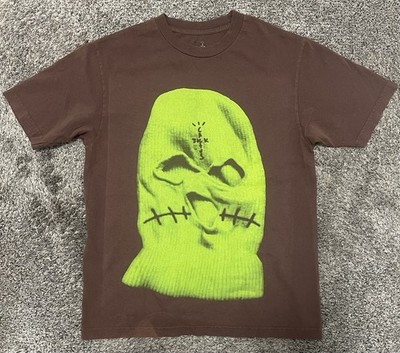 Cactus Jack Travis Scott Jackboys Ski Mask Shirt M WORN ** read description **