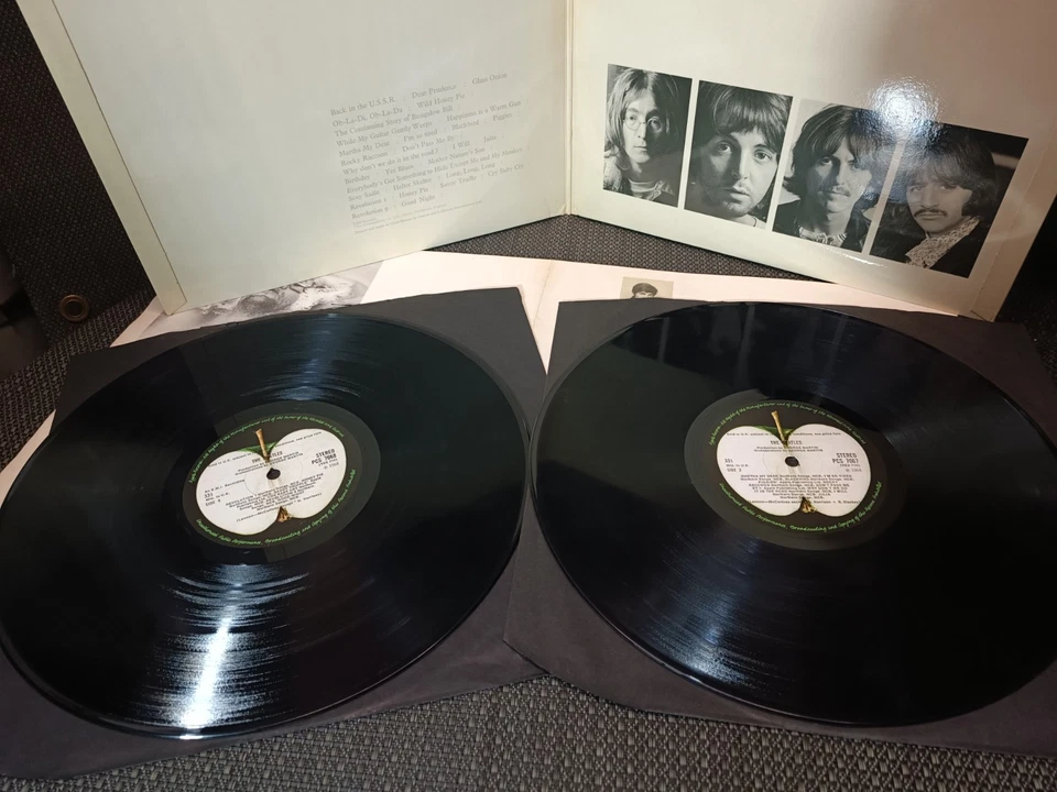 The Beatles Schallplatten DoLP  Poster White Album  Apple Nr. 0427025 - Bild 4 von 4