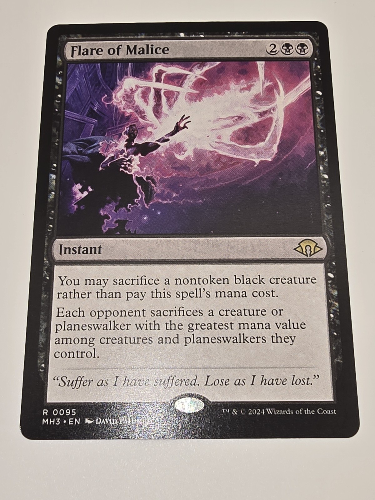 Flare of Malice Modern Horizons 3 Regular