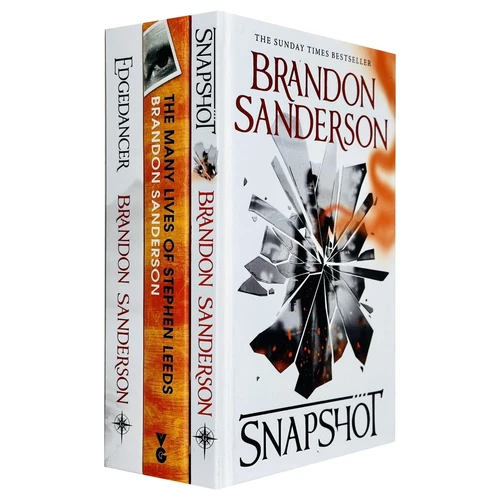 Brandon Sanderson 3 Books Collection Set (Snapshot, Legion, Edged