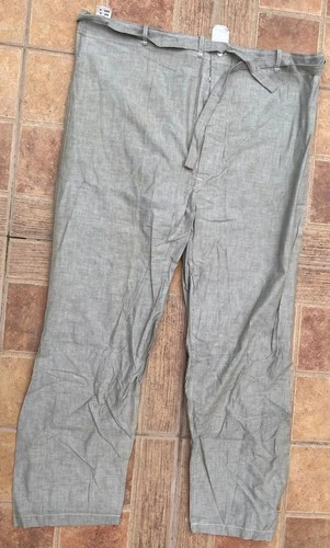 Orig. 1942 WW2 Military Hospital Pyjama Grey Pants USMD Medical US Army