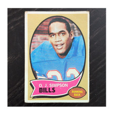 Topps 1969 O. J. Simpson Rookie #90 Buffalo Bills NFL Football Trading Card