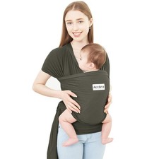 Acrabros Baby Wrap CarrierHands Free Baby Carrier SlingLightweightBreathableS...