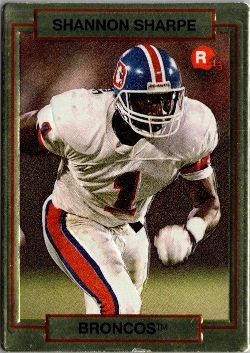 1990 Action Packed Rookie Update - Shannon Sharpe #46 (RC)