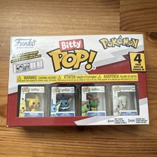 Bitty Pop! Pokemon 4 Pack - Pikachu, Vaporeon, Oruga, Cubone