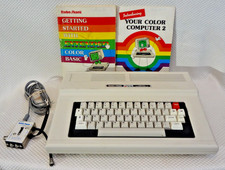 Vintage 1982 Radio Shack Tandy TRS-80 Color Computer 2 w/ Manuals  Cables