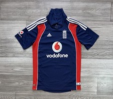 ENGLAND NATIONAL TEAM CRICKET 2008 JERSEY SHIRT ADIDAS SIZE S 084703