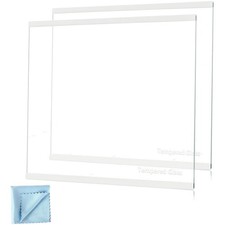 Actualiza tu congelador con reemplazo de estante de vidrio templado - Paquete de 2 11,69"x9,88"