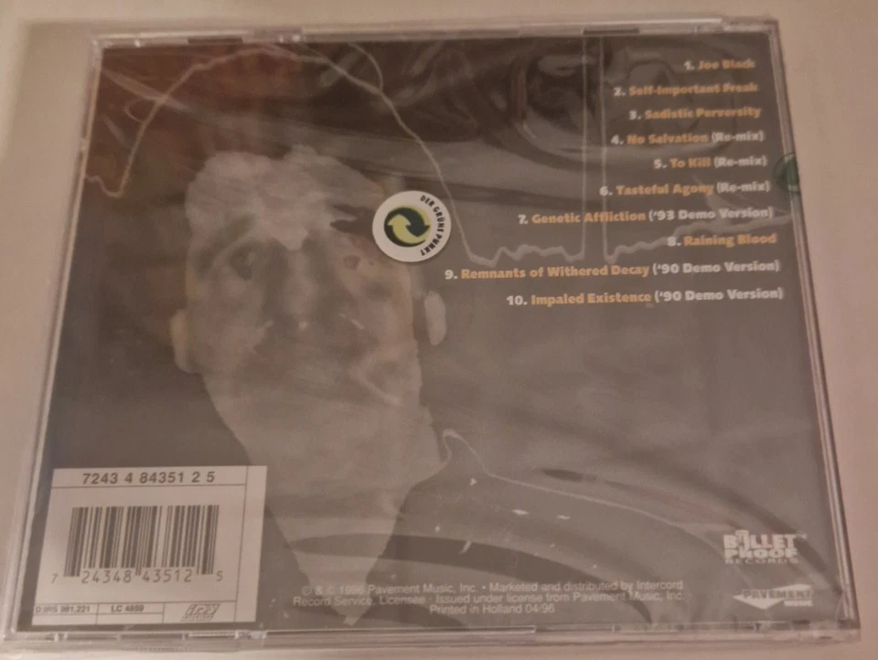 MALEVOLENT CREATION - Joe Black / Versiegelte 1996er Death - Metal - CD ! ! - Bild 2 von 2