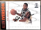 1997 The Score Board Allen Iverson Autographed Card