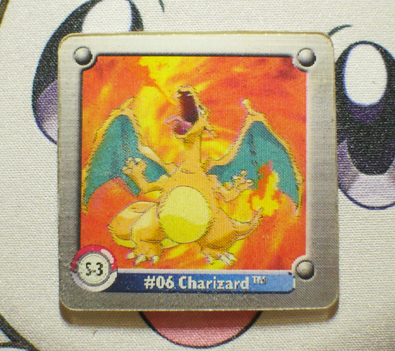 Ultra Rare Pokemon Charizard S-3 #06 Artbox Lenticular Flipz