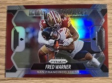 2025 Panini Prizm Silver Lockdown! Fred Warner #18 49ers Football