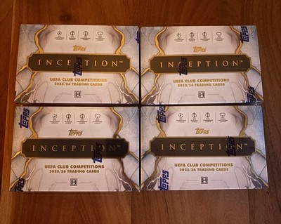 4x Topps Inception UEFA Club Competitions 2025/26 Box NEU OVP