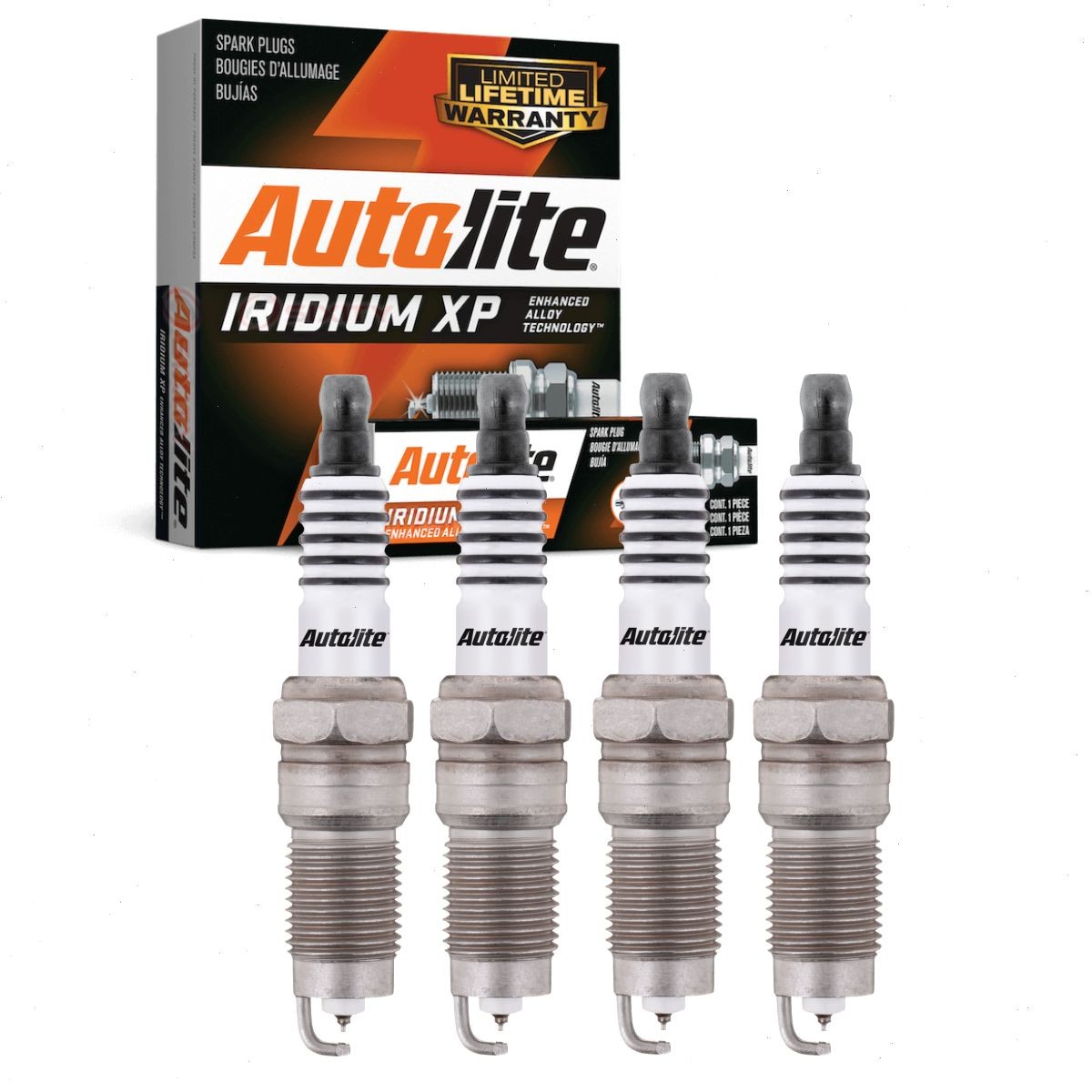 4 pc Autolite Iridium XP XP5145 Spark Plugs for Ignition Secondary dj