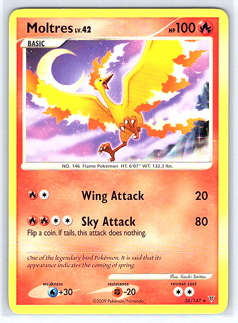 Moltres 36/147 Supreme Victors NM/LP Pokemon Card