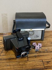 Vintage Polaroid Colorpack II Instant Film Land Camera w/ Case Manual Untested