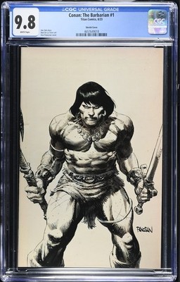 Conan: The Barbarian 1 CGC 9.8 Sketch Cover