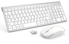 Wireless Keyboard Mouse, JOYACCES 2.4G Compact and Ultra Slim Wirel... Fast Ship