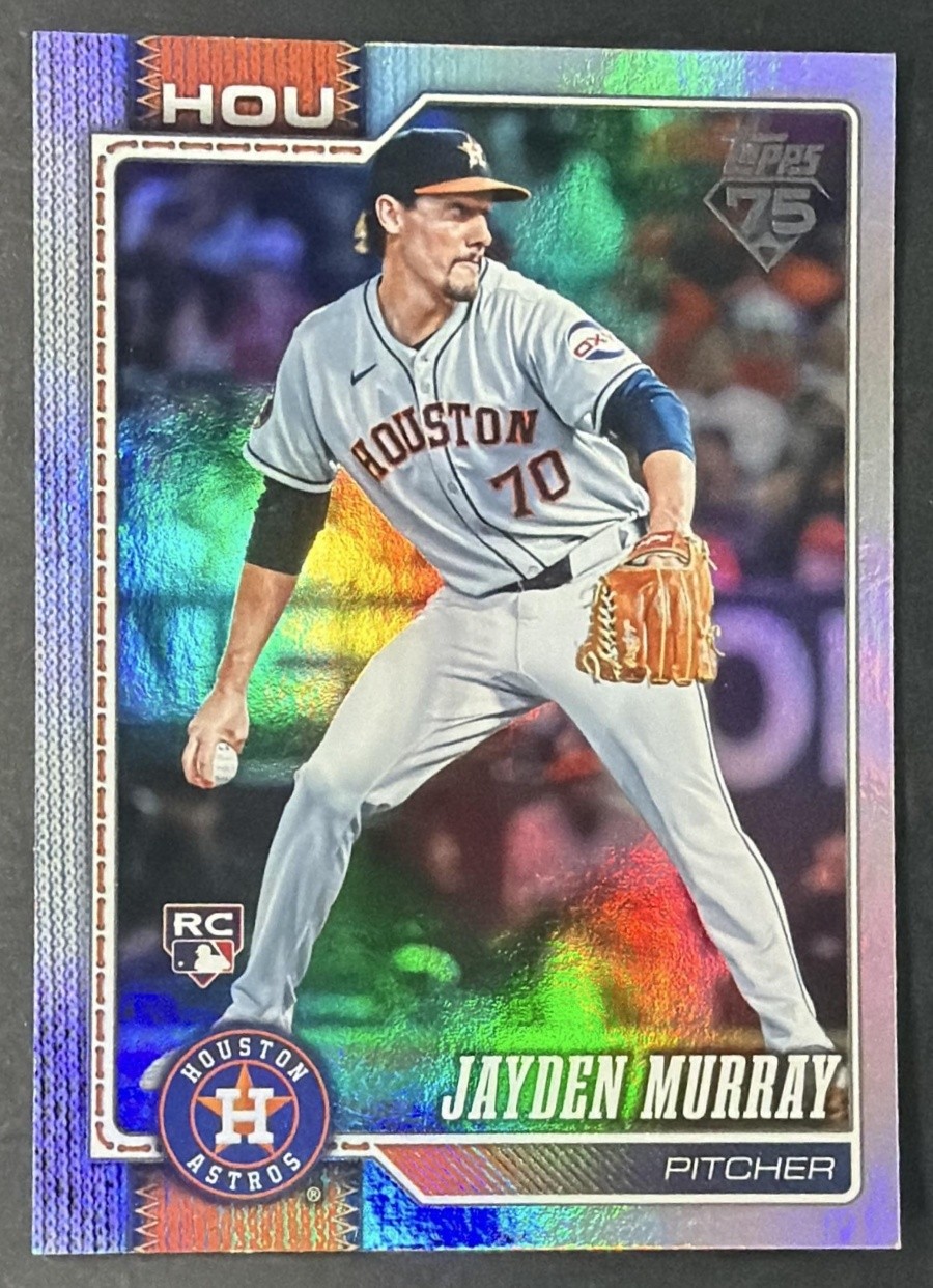 Jayden Murray 2026 Topps Baseball Series 2 Holo Foil #664