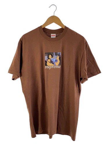T shirt Supreme marron L occasion