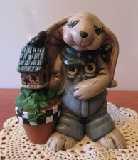 Vintage Kimple Ceramic Mold Bunny 5 1/2