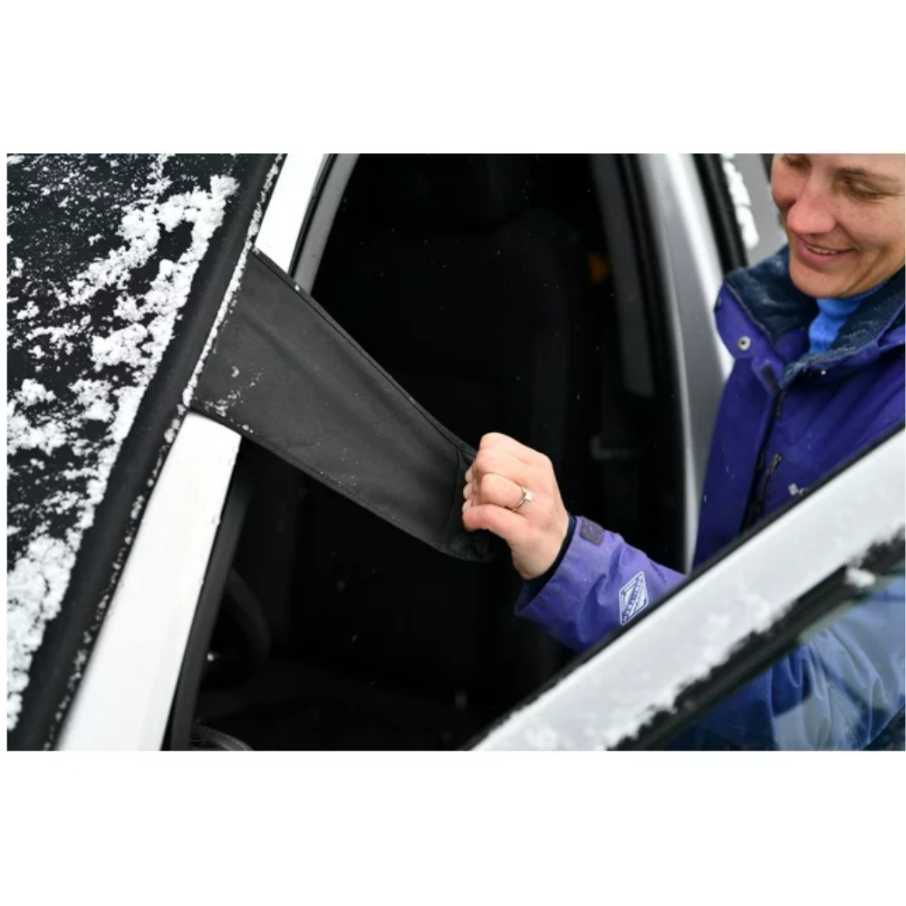 Frost Guard Plus Winter Windshield Cover, XL for SUVs and Trucks, Black