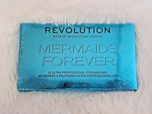 Revolution Makeup "MERMAIDS FOREVER" 32 Peice Eyeshadow Palette - NEW SEALED!!! - 第 1/4 張圖片