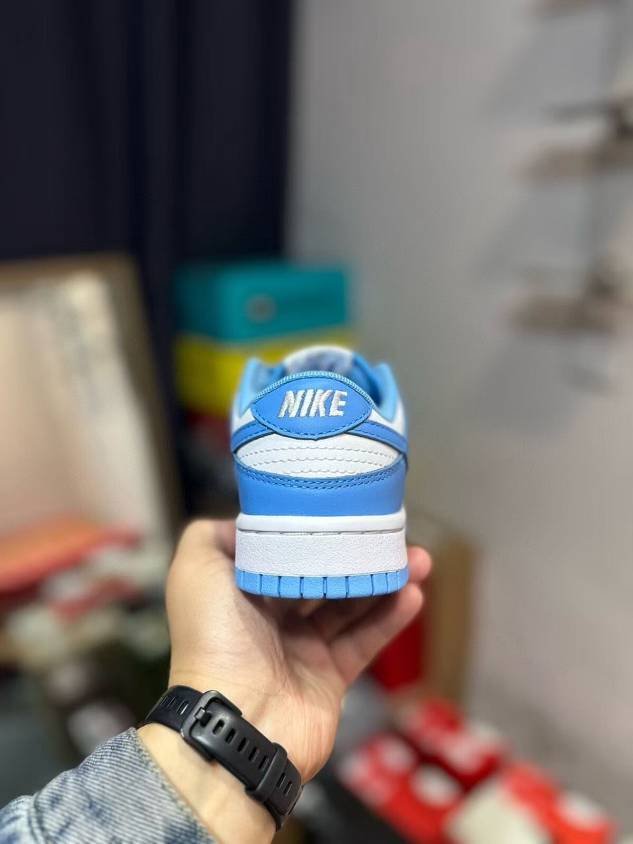 Size 9.5 - Nike Dunk Low University Blue for sale online | eBay