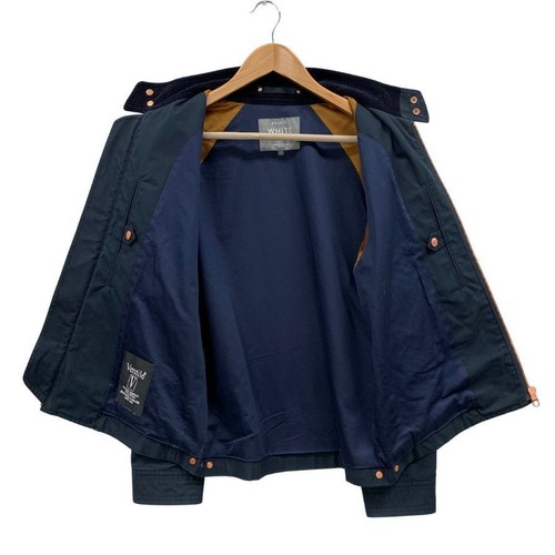 Private White VC Bentyle Harrington Jacket Size 3 Midnight Navy 100% Cotton r# - Picture 4 of 11