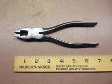 Vintage RED DEVIL No. 50-7" Lineman’s Pliers with 1/2" Side Cutters FREE S/H!