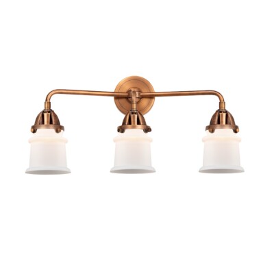 Innovations Small Canton 3 Light 23.25'' Bath, AC/Frosted - 288-3W-AC-G181S