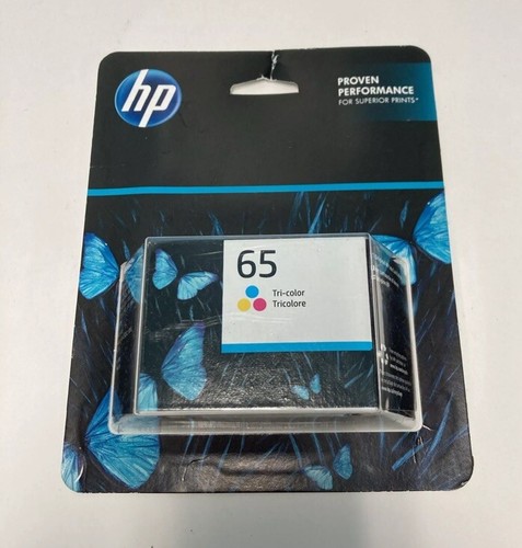 HP 65 Tri-color Ink Cartridge Exp. 7/2023 New