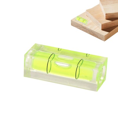 6PCS magnetische kleine Wasserwaage Mini quadratische Wasserwaage Nivellierungsw