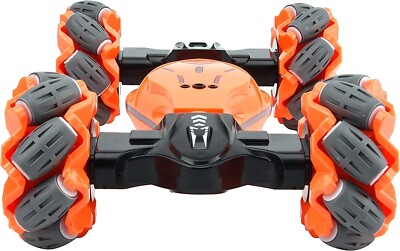 Ferngesteuertes Auto Transformable Orange Stunt Car 6 Kanal 2,4Ghz