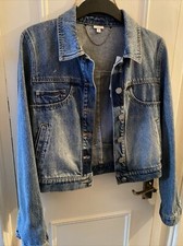Miss Sixty Women Denim Jacket Size S