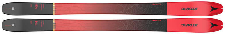Sci Alpinismo ATOMIC BACKLAND 80 SL RED cm 163 solo sci season 2023