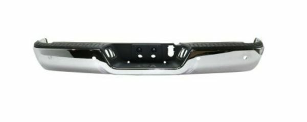 Rear Bumper Chrome Dodge Ram 1500 2008 - 2018 With Pdc