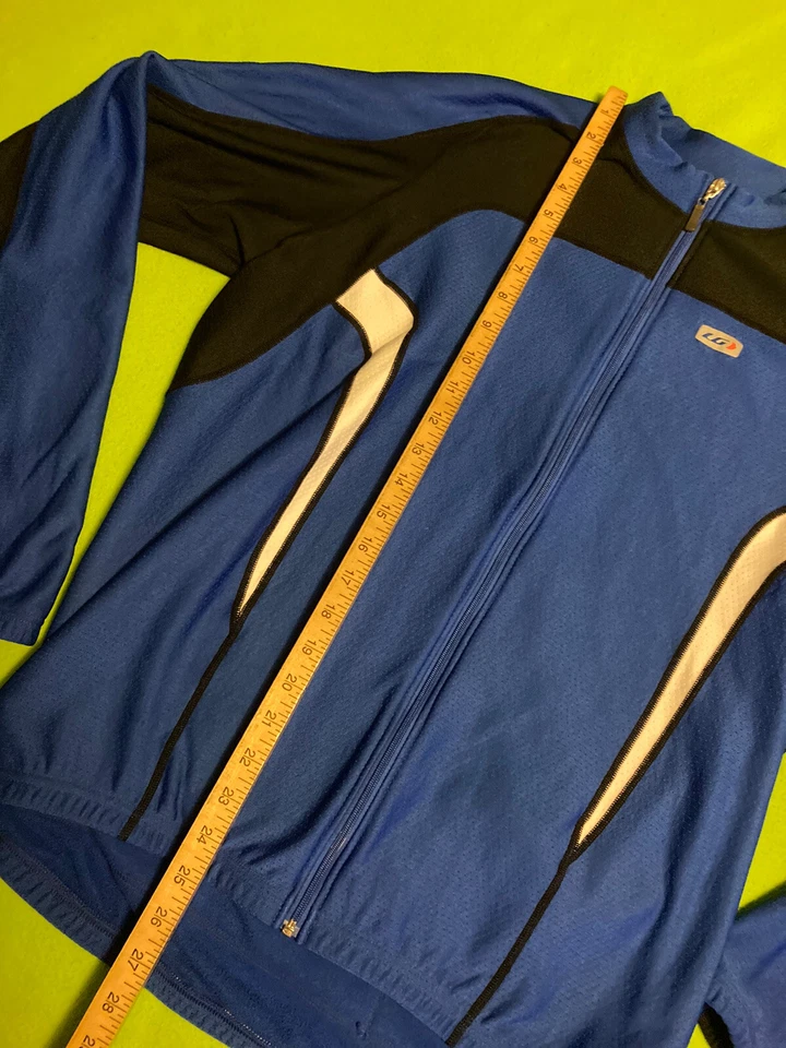 Louis Garneau Blue Cabriolet Bike Wind Jacket Men's Large - Image 2 of 4
