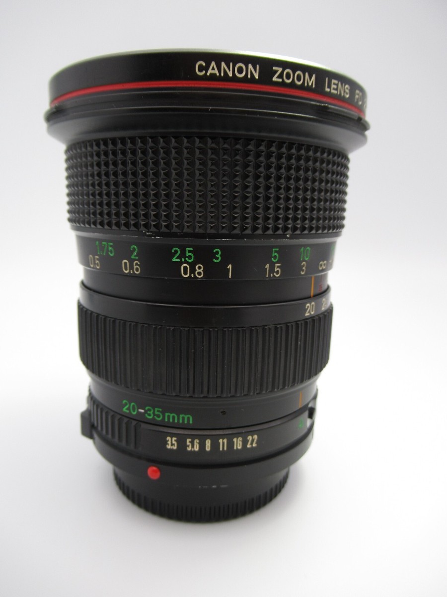 AS IS】Canon NFD New FD 20-35mm F/3.5 L Wide Angle Zoom AS IS】Canon NFD New FD 20-35mm F/3.5 L Wide Angle Zoom