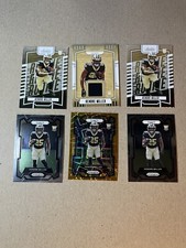 Kendre Miller 2023 6 Rookie Card Lot 1 Mem & 1 Orange Laser GREAT LOT