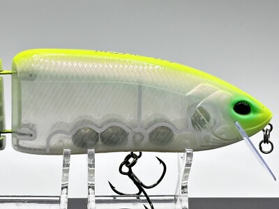 DRT KLASH9 Hi Lemonade with V tail Used Swimbait fishing lure From