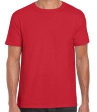 Image of Gildan Softstyle Ringspun T-Shirt Soft Cotton Plain Casual Leisure Tee Shirt TOP