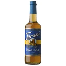 Torani Sugar Free Hazelnut Syrup (750 mL), G-Hazelnut-sf