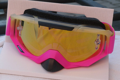 Scott Motocross Brille MX TYRANT Works MX-Cross Gold verspiegeltes Glas!